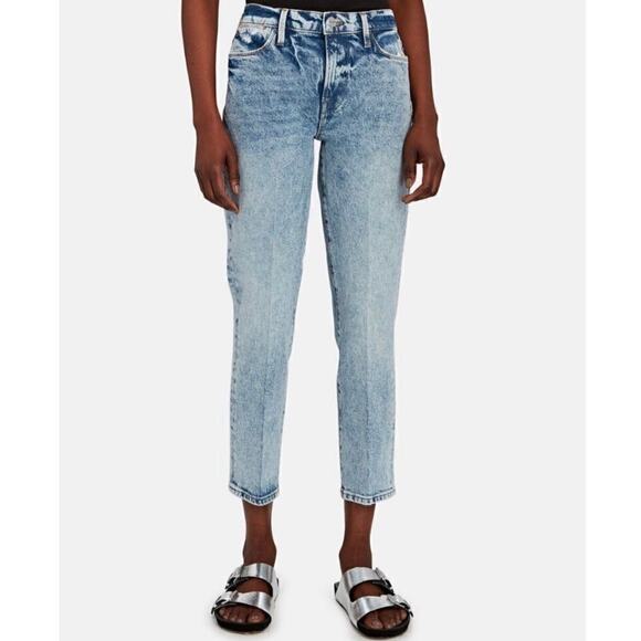 Frame Le High Straight jeans Lombard acid - Picture 2 of 11